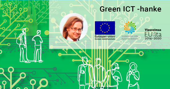 Green ICT -hankkeen projektipäälliköksi Antti Sipilä