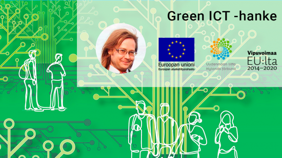 Green ICT -hankkeen projektipäälliköksi Antti Sipilä