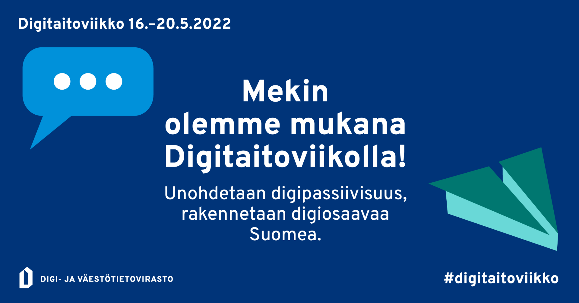 Digitaitoviikon tarjontaa TIEKEltä