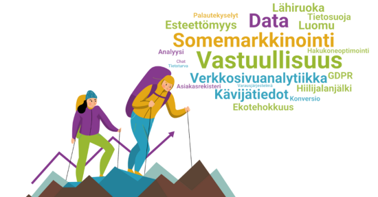 Datamatka vauhditti luontomatkailuyritysten data- ja vastuullisuusosaamista