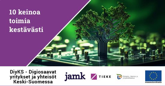 Kymmenen yksinkertaista keinoa toimia tietotekniikassa kestävämmin