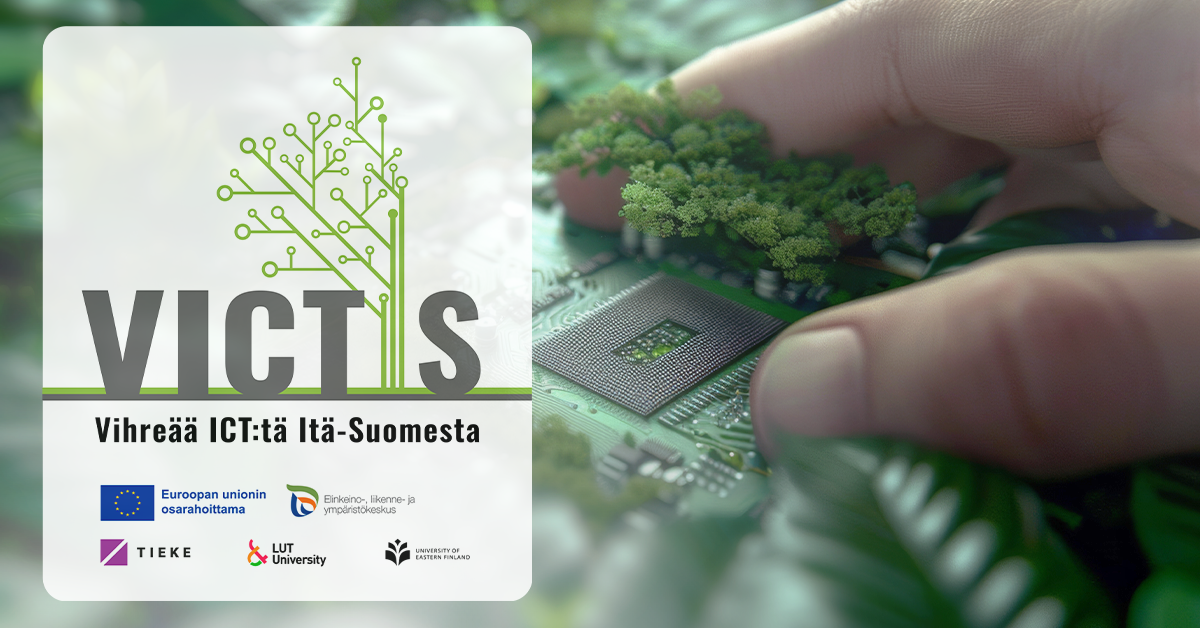 VICTIS – Vihreää ICT:tä Itä-Suomesta