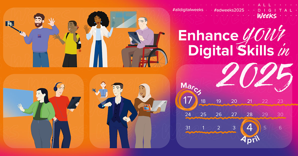 Building Digital Skills for an Inclusive Europe: 23 National Coordinators unite for All Digital Weeks 2025 campaign