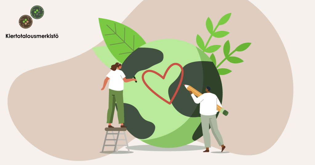 Kiertotalousmerkistön kuvituskuva
