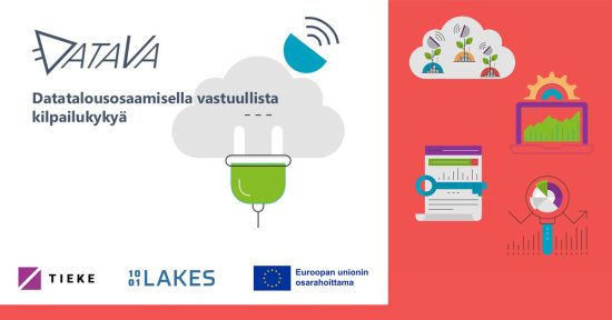 Datatalousosaamisella vastuullista kilpailukykyä -valmennuksesta ideoita ja työkaluja oman työn kehittämiseen