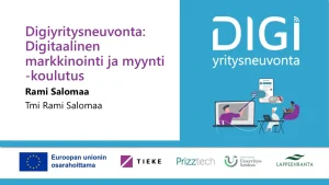 Youtube-video Digitaalinen markkinointi ja - myynti Digiyritysneuvojaverkoston tapaaminen