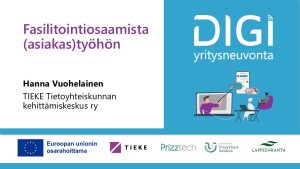 Fasilitointiosaamista asiakastyöhön - Digiyritysneuvojaverkoston tapaaminen, 122024