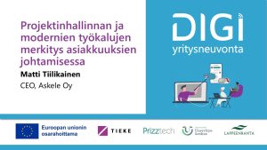 Projektinhallinnan ja modernien työkalujen merkitys asiakkuuksien johtamisessa