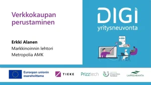 Verkkokaupan perustaminen – Digiyritysneuvojien verkoston webinaari 17.12.2025