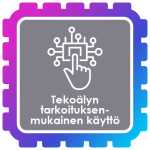 Osaamismerkkikuva: Tekoälyn tarkoituksenmukainen käyttö