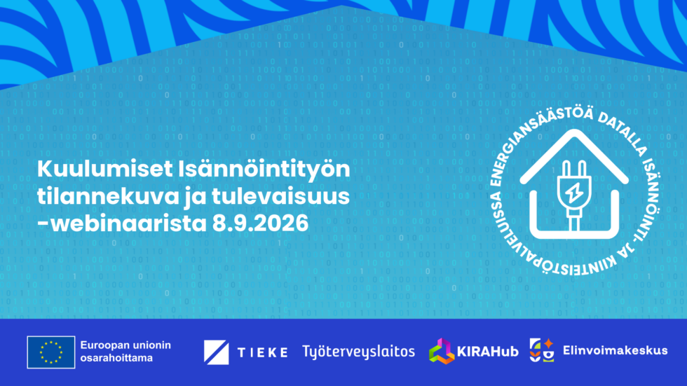 Isännöitsijästä tiedon tulkitsijaksi – energiadatan on löydettävä paikkansa työn arjessa