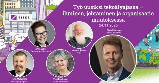 Liity TIEKEn jäseneksi nyt – saat loppuvuoden veloituksetta ja paikan Työ uusiksi tekoälyajassa -jäsentapahtumaan 24.11.2026